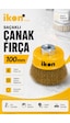 İkon Tools Saçaklı Çanak Fırça 100 Mm Çelik Tel Bakır Kaplama M14 Spiral Taşlama Uyumlu Pas Boya Temizleme