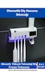 Pratik Usb Şarjlı ve Güneş Enerjili Otomatik Diş Macunu Sıkacağı 4 Adet Diş Fırçalığı Tutucu Diğer