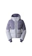 The North Face W Cold Spell Cropped Down Jacket Kadın Kayak Montu 550 Dolgu Kaz Tüyü Nf0a87wteha1 Mavi Mavi