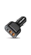 Uslion 30 W 2 USB + Type-C Girişli Qc3.0 Hızlı Araç Çakmaklık Şarjı