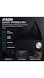Av&sın Luxury Invisible Bra Premium Dikişsiz Toparlayıcı Sütyen Lazer Kesim Balensiz Destekli Siyah Beyaz