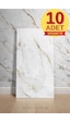 10 Adet 30x60cm Sade Gold Mermer Desen Yapışkanlı Köpük Duvar Paneli Kağıdı Banyo,tezgah Arasıtx-076 Çok Renkli