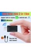 Araç Içi App Android Cihazlar Için 2in1 Usb Mini Carplay Adaptörü