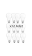 Ecolink 8w E27 Led Ampul 2700k- Sarı Işık 12 Adet