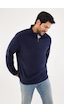 AC&Co / Altınyıldız Classics Anti-Pilling Tüylenme Yapmayan Bato Yaka Erkek Polar Sweatshirt 4A5221100016LACXXL Lacivert