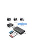 Exeo Usb 3.0 Type-C Mikro Usb Sd Tf Otg Hafıza Kart Okuyucu