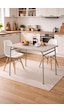 Arpelia Mutfak Masası 120x70x75 Cm Bej