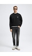 Lufian Blake Erkek Sweatshirt Siyah Siyah 112030193100100