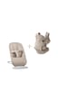 Babybjörn 2 Li Set Begin Ana Kucağı & Kanguru Hold Woven Sand Grey