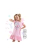 Denokids Unicorn Magic Kız Çocuk Pembe Elbise Renkli Çok Renkli
