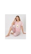Pijamask Kadın Pudra Pembe Avokado Desenli Kapri Pijama Takımı Kısa Kollu Bisiklet Yaka Rahat Ev Giyim P100-898 Pudra Pijamask Kadın Pudra Pembe Avokado Desenli Kapri Pijama Takımı Kısa Kollu Bisiklet Yaka Rahat Ev Giyim P100-898 Pudra