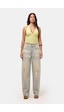 it's basic Kadın Kot Rengi 12s6-65 Loose Baggy Fit Denim Jean