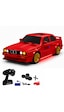 Uzaktan Kumandalı Bmw E30 Drift Arabası Retro Efsane Kasa 30 Km/h Sürat Yapabilen 4x4 Şarjlı Hız Ayarlı Led Işıklı 7 Farklı Renk 2 Farklı Mod Kırmızı