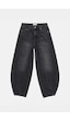 Kadın Koyu Füme 2w6-1 Mega Balon Fit %100 Koton T45 Denim Jean