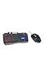 Hytech HKM-X86 Quin RGB Zemin Aydınlatmalı USB Q Gaming Klavye + Mouse Set