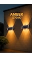 Güneş Enerjili Led Aplik Ct-8010 - Solar Enerjili Bahçe Aydınlatma