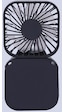 Torima F-05 Mini Fan Tutmalı Şarjlı 3 Kademeli Vantilatör Klima Soğutucu Fan Siyah