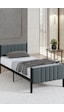Lotus Metal Karyola 90x200 Cm Antrasit Renk 90 x 200 CM