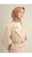 Armine Sura İpek Eşarp 9301d-06 Haki - Vizon Vizon