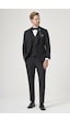 İmza Siyah 6 Drop Slim Fit Esnek Yelekli Damatlık 1001260393