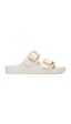 Terlik Kadın 1029651 Birkenstock Arızona Eva Bıg Buckle Eggshell Krem