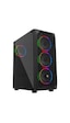 Gameforce Xmesh 4x120 MM Rainbow Fanlı Oyuncu Kasa