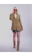 Madmext Haki Bağlama Detaylı Blazer Kadın Ceket Mg2482 Haki Madmext Haki Bağlama Detaylı Blazer Kadın Ceket Mg2482 Haki