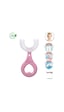 Mas Lord U Tipi Yeni Nesil Diş Fırçası - Pembe - Kalp Model  2-6 Yaş