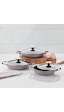 Korkmaz A1356 Zeta 6 Parça Omlet Set Bej