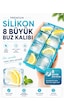 Dr.maya 8 Bölmeli Buz Kalıbı Mavi
