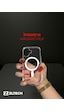 Apple iPhone 16 Uyumlu Magsafe Özellikli Sert Şeffaf Kılıf Plastıc Cover Şeffaf
