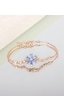 925 Ayar Gümüş Nergis Çiçeği Bileklik N11.3486