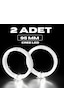 95mm Cree Led Angel Eye Melek Gözü Kristal Beyaz Halka Far Modifiye Gündüz Farı Seti - 2 Adet Takım Ürün