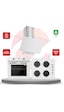 Esty 3481 Safir Plus - ACO5700E6W05 - 6502 WH 3 'lü Ankastre Set Beyaz
