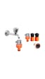 Venoa Vr010 Kelepçeli Musluk Hortum Adaptörü Stoperli 3 Parça 1/2''