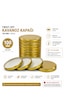 10 Adet 100 Mm Kavanoz Kapağı Sızdırmaz Gold Konserve Kapağı