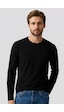 Tommy Life Siyah Standart Fit Basic O Yaka Erkek Sweatshirt - 87997 Siyah