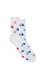 The North Face Everyday Crew Sock Logo - 2p Unisex Çorap-29884 Beyaz