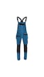 Sara Workwear Monter Askılı Tulum Mavi/siyah