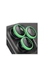 Buff Apple Uyumlu iPhone 15 Pro Max / 15 Pro Neon Metal Lens Koruyucu A.yeşil