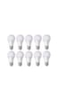 9 Watt Led Ampul E27 Smd Enerji Tasarruflu Beyaz Renk 10 Adet