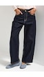 it's basic Kadın İndigo Selvedge 7s6-50 Baggy Low Rise Fit Tokyo %100 Koton Denim Jean