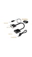 Vga Hdmi Dönüştürücü Kablo + Audio Ses Çevirici Vga To Hdmi