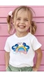 Uyguntarz Çocuk Unicorn Baskılı Pamuklu Tshirt Beyaz Uyguntarz Çocuk Unicorn Baskılı Pamuklu Tshirt Beyaz