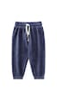 Cigit Fitilli Kadife Jogger Pantolon 1-10 Yaş Lacivert Lacivert