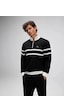 Ellesse Yarım Fermuarlı Siyah Erkek Sweatshirt Em619 Siyah