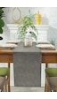 Elegance Antrasit Keten 40 X 140 Runner / Amerikan Servis Antrasit