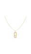 Rosefield Jnppg.j1293 Altın Renk Modern İnci Kristal Çelik Kolye