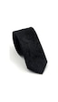 Gaffy Siyah Şal Desenli Dokuma Kumaş Mendilli Slim Fit Kravat // Sdk-2603-1 Siyah Gaffy Siyah Şal Desenli Dokuma Kumaş Mendilli Slim Fit Kravat // Sdk-2603-1 Siyah