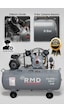 R.m.d Kompresör Pistonlu Hava Kompresörü Pistonlu 100 Lt 2 Kafa 8 Bar 2 Hp Ipaı251b